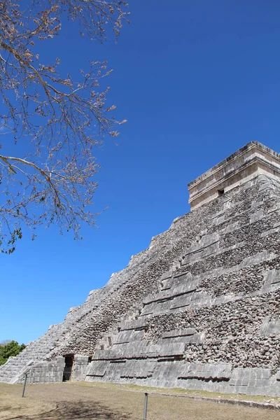 Meksyk Piramida Lista Światowego Dziedzictwa Unesco — Zdjęcie stockowe