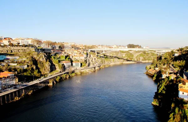 Vista Ciudad Porto Portugal — Foto de Stock