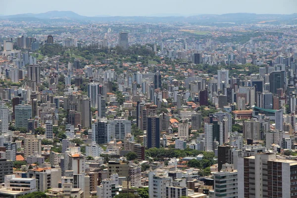 Stadsgezicht Vanuit Lucht Stad Belo Horizonte Brazilië — Stockfoto