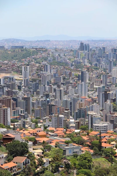 Veduta Aerea Urbana Città Belo Horizonte Brasile — Foto Stock