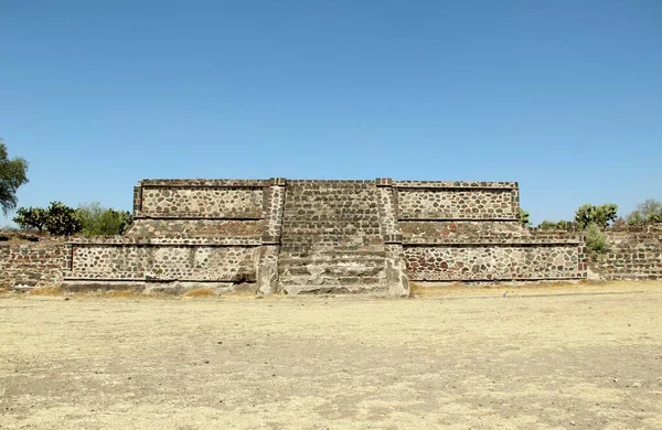Zicht Teotihuacan Een Oude Stad Mexico — Stockfoto