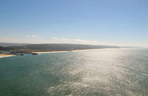 Portekiz Naraze Şehrindeki Okyanus — Stok fotoğraf