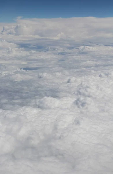 Nuages Blancs Dans Ciel Bleu — Photo