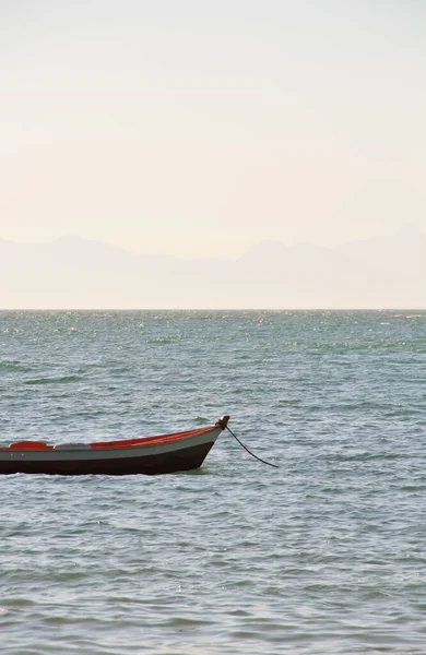 Boot Auf Dem Meer Malerische Aussicht — Stockfoto