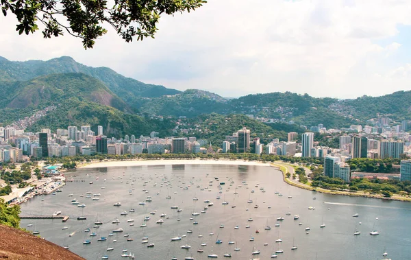 Flygfoto Över Rio Janeiro Brasilien — Stockfoto