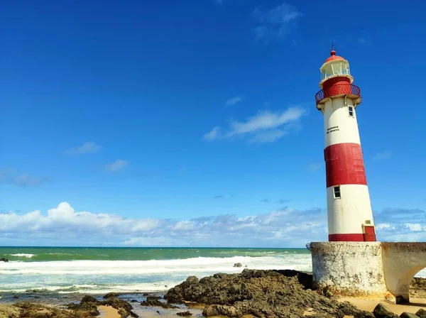 Deniz fenerinin güzel manzarası 