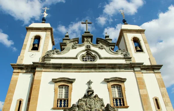 Visa Olika Kristna Profeter Statyer Bon Jesus Matosinhos Rokoko Kyrkan — Stockfoto