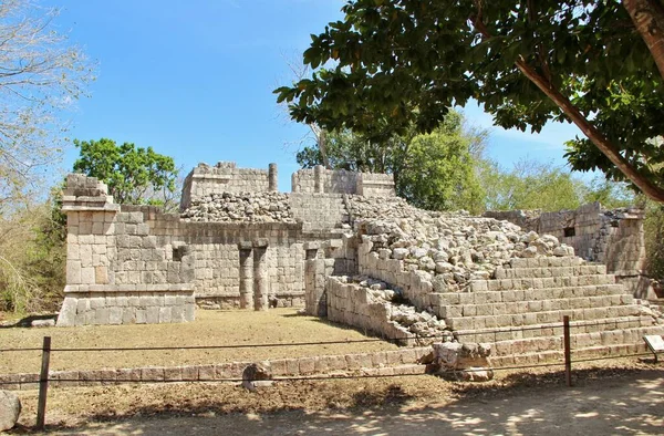 Des Ruines Mexicaines Site Patrimoine Mondial — Photo