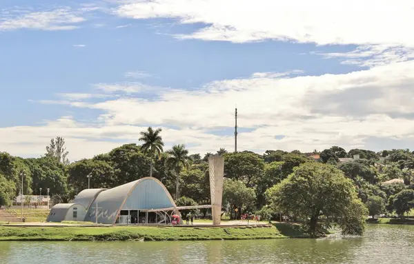 Brazil Prosince Vnější Pohled Kostel Františka Assisi Prosince 2016 Belo — Stock fotografie