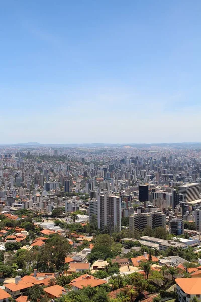 Veduta Aerea Urbana Città Belo Horizonte Brasile — Foto Stock