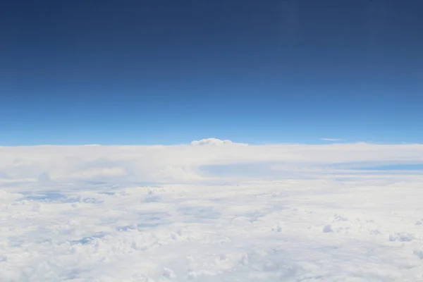 Nuvens Brancas Céu Azul — Fotografia de Stock