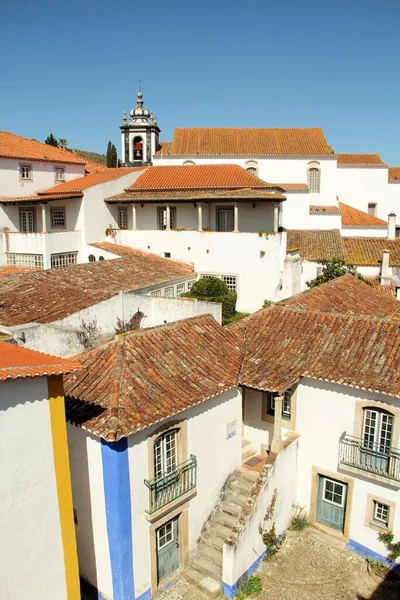 Blick Auf Die Mittelalterlichen Straßen Der Stadt Avila Spanien — Stockfoto