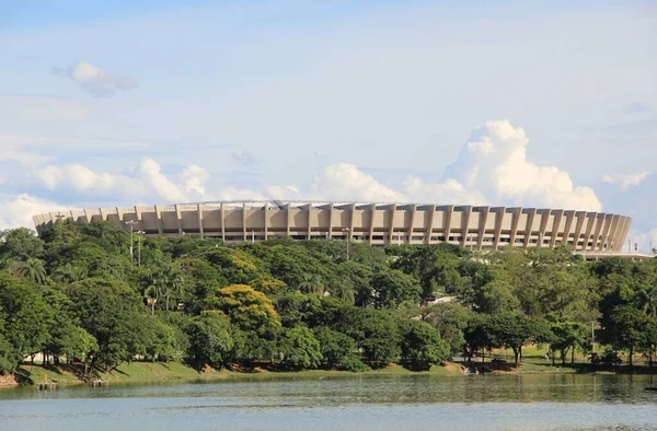 Brazília Belo Horizonte Postai Kártya — Stock Fotó