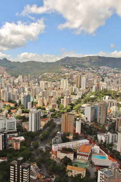 Bela Vista Aérea Cidade Belo Horizonte Brasil — Fotografia de Stock