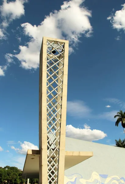 Brazil December Зовнішній Вигляд Церкви Святого Франциска Ассізького Грудня 2016 — стокове фото
