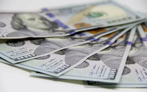 Amerikan doları banknotları yakın plan görüntüsü