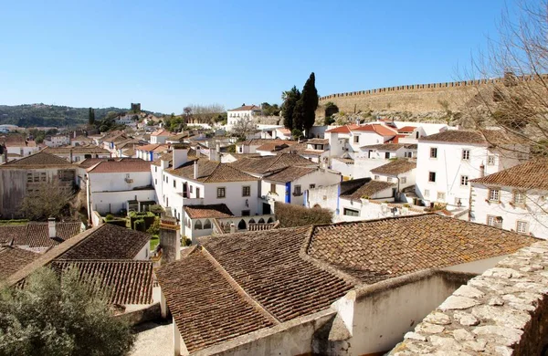 Kilátás Középkori Város Utcáira Avila Spanyolország — Stock Fotó