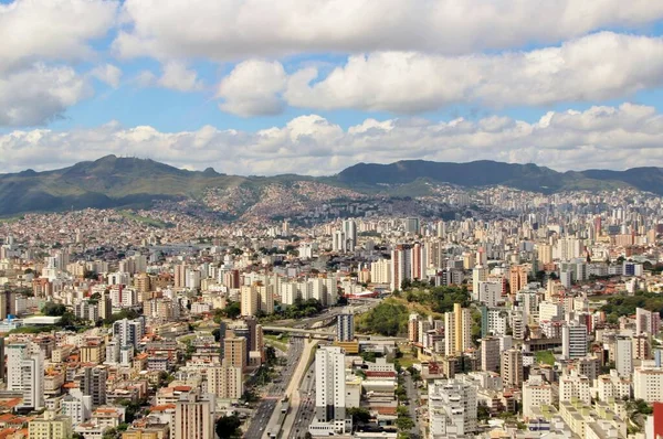 Schöne Luftaufnahme Der Stadt Belo Horizonte Brasilien — Stockfoto