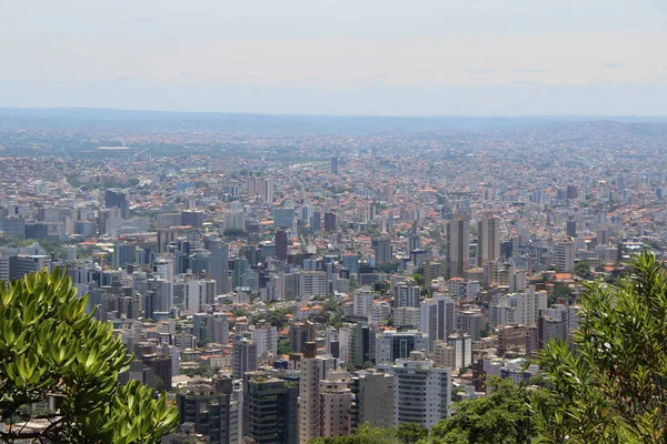 Vista Aérea Urbana Ciudad Belo Horizonte Brasil —  Fotos de Stock