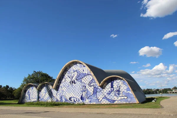 Brazil Prosince Vnější Pohled Kostel Františka Assisi Prosince 2016 Belo — Stock fotografie