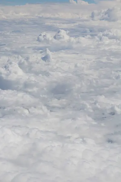 Nuages Blancs Dans Ciel Bleu — Photo