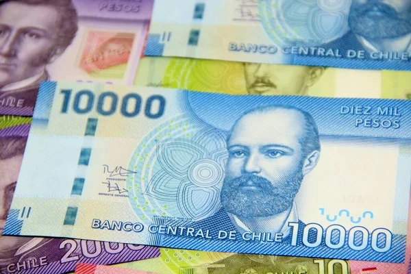 Чилійські Гроші Минули — стокове фото