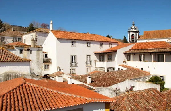 Utsikt Över Medeltida Stadsgator Avila Spanien — Stockfoto