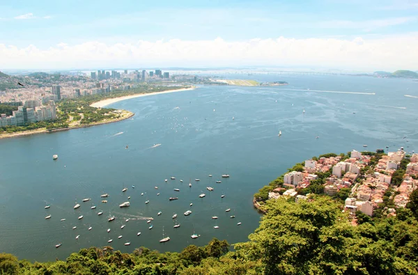 Luchtfoto Van Rio Janeiro Brazilië — Stockfoto