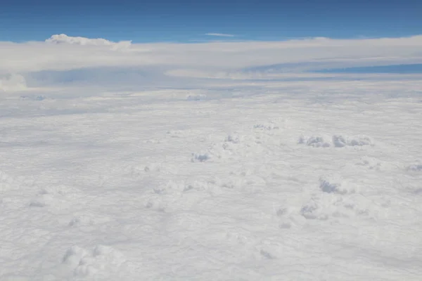 Nuages Blancs Dans Ciel Bleu — Photo