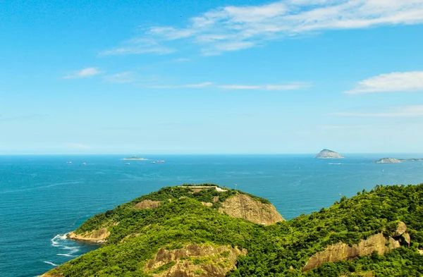 Vue Aérienne Rio Janeiro Brésil — Photo