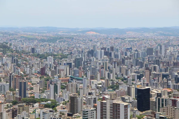 Stadsgezicht Vanuit Lucht Stad Belo Horizonte Brazilië — Stockfoto