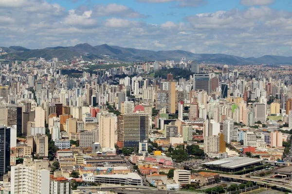 Gyönyörű Légi Kilátás Belo Horizonte Város Brazília — Stock Fotó