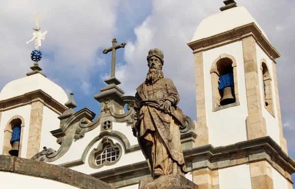 18. yüzyılın ikinci yarısında Bon Jesus de Matosinhos 'daki farklı Hıristiyan peygamberlerin heykelleri, Brezilya' nın Kongonhas şehrinde Haç Yolu 'na adanmış rokoko kilisesi. 