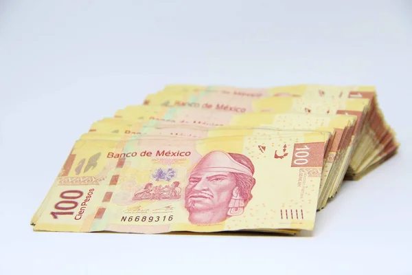 Mexican Money Close View — Stock Photo, Image