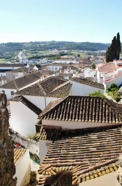 Vista Las Calles Ciudad Medieval Ávila España —  Fotos de Stock