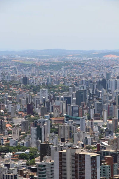 Vista Aérea Urbana Cidade Belo Horizonte Brasil — Fotografia de Stock