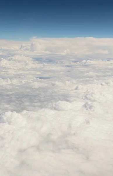 Nuages Blancs Dans Ciel Bleu — Photo