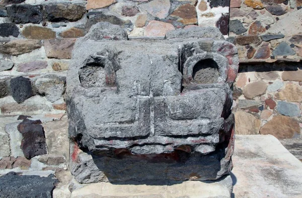 Teotihuacan Manzarası Meksika Antik Bir Şehir — Stok fotoğraf