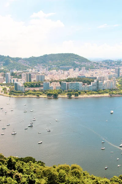 Flygfoto Över Rio Janeiro Brasilien — Stockfoto