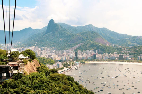巴西里约热内卢的空中景观 — 图库照片