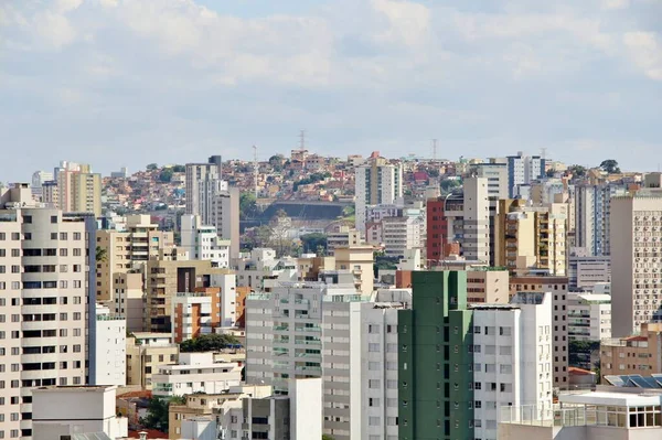 Pohled Město Belo Horizonte Brazílie — Stock fotografie