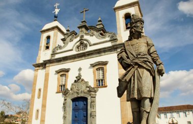 18. yüzyılın ikinci yarısında Bon Jesus de Matosinhos 'daki farklı Hıristiyan peygamberlerin heykelleri, Brezilya' nın Kongonhas şehrinde Haç Yolu 'na adanmış rokoko kilisesi. 