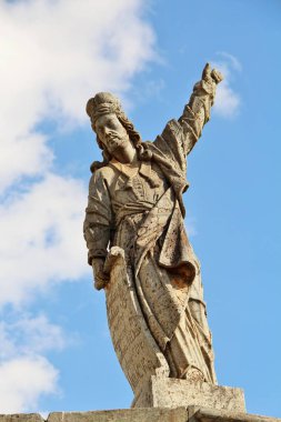 18. yüzyılın ikinci yarısında Bon Jesus de Matosinhos 'daki farklı Hıristiyan peygamberlerin heykelleri, Brezilya' nın Kongonhas şehrinde Haç Yolu 'na adanmış rokoko kilisesi. 