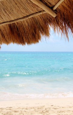 Karayip denizinin güzel manzarası