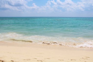 Karayip denizinin güzel manzarası