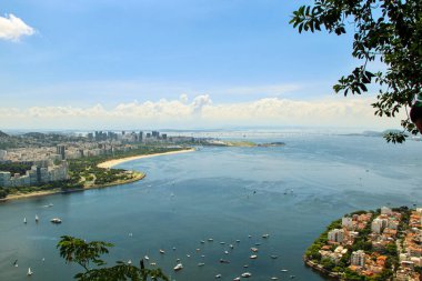 Rio de Janeiro, Brezilya 'nın hava manzarası