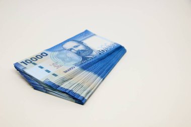 Şili pezosu. Yakın çekim faturaları.