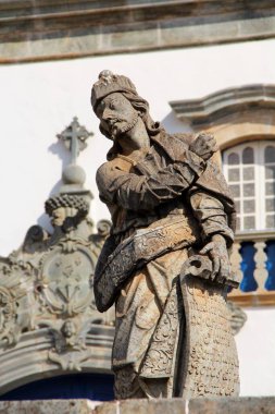 18. yüzyılın ikinci yarısında Bon Jesus de Matosinhos 'daki farklı Hıristiyan peygamberlerin heykelleri, Brezilya' nın Kongonhas şehrinde Haç Yolu 'na adanmış rokoko kilisesi. 