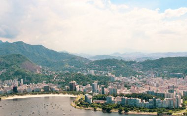 Rio de Janeiro, Brezilya 'nın hava manzarası