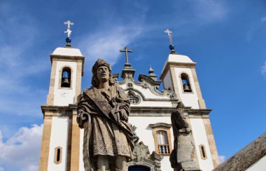 18. yüzyılın ikinci yarısında Bon Jesus de Matosinhos 'daki farklı Hıristiyan peygamberlerin heykelleri, Brezilya' nın Kongonhas şehrinde Haç Yolu 'na adanmış rokoko kilisesi. 